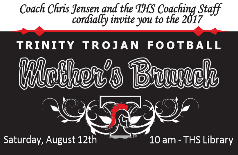 Mother's Brunch 10a August 12th at THS Mother's Brunch 10a August 12th at THS