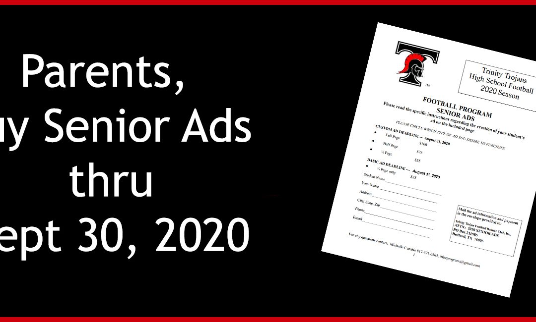 Time to Buy Your 2022 Senior Ads